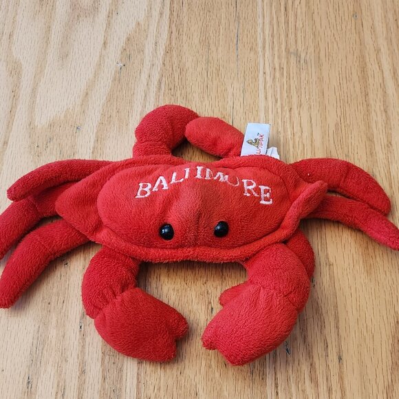Unipak Red Baltimore Crab Stuffed Animal Toy - Picture 9 of 15